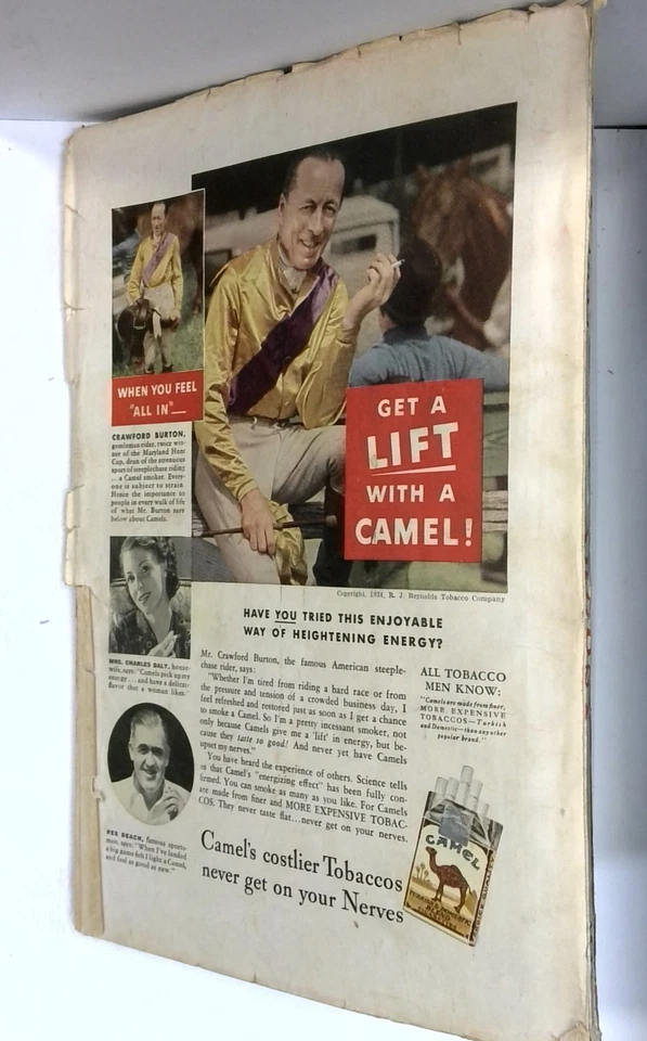 Argosy Part 4: Argosy Weekly Dec 1 1934 Vol. 251 #5 FN - Image 2 of 3