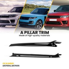 2Pcs A Pillar Molding Trim For 2014-2022 Land...