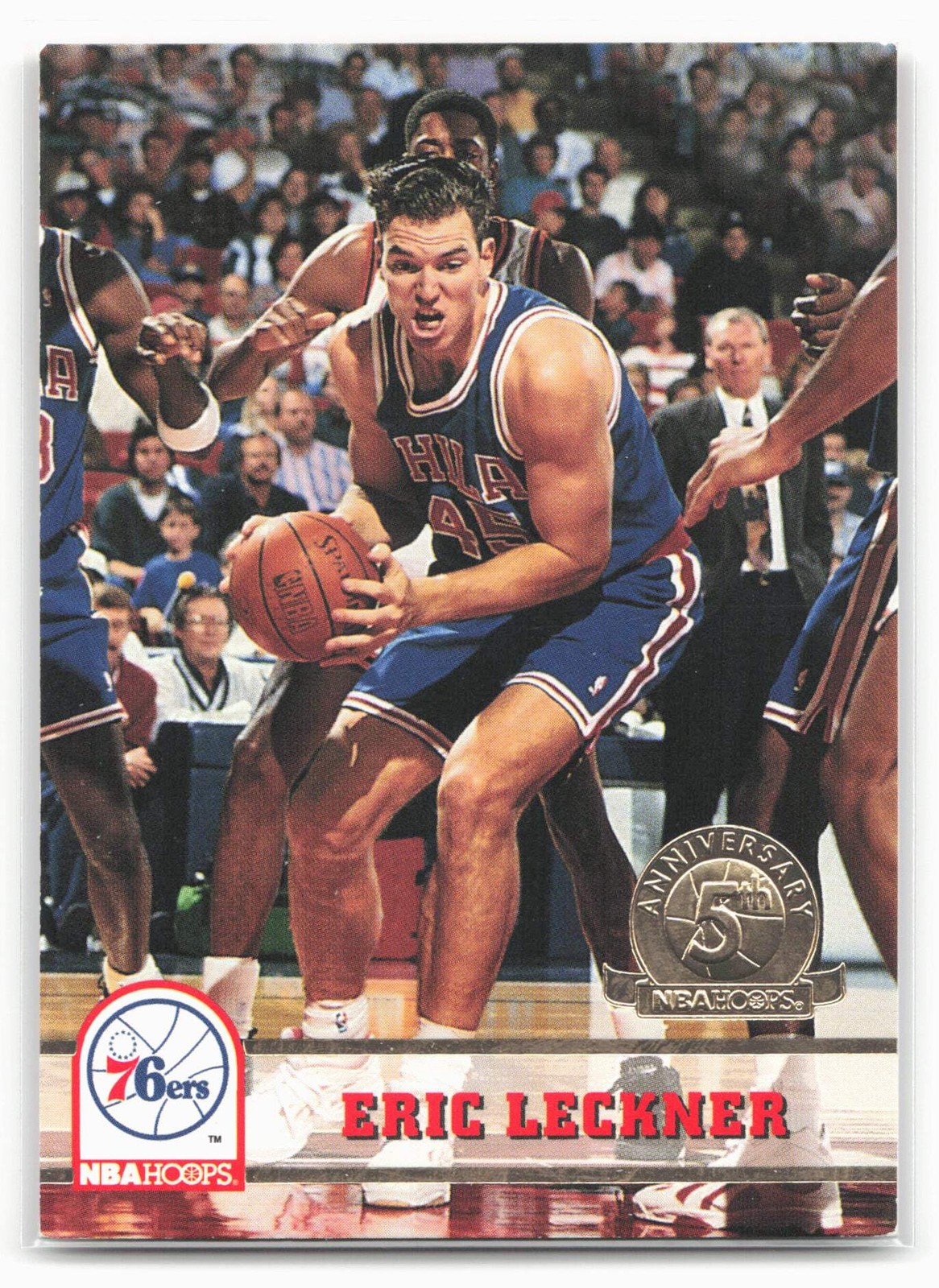1993-94 Hoops #388 Eric Leckner Fifth Anniversary Gold