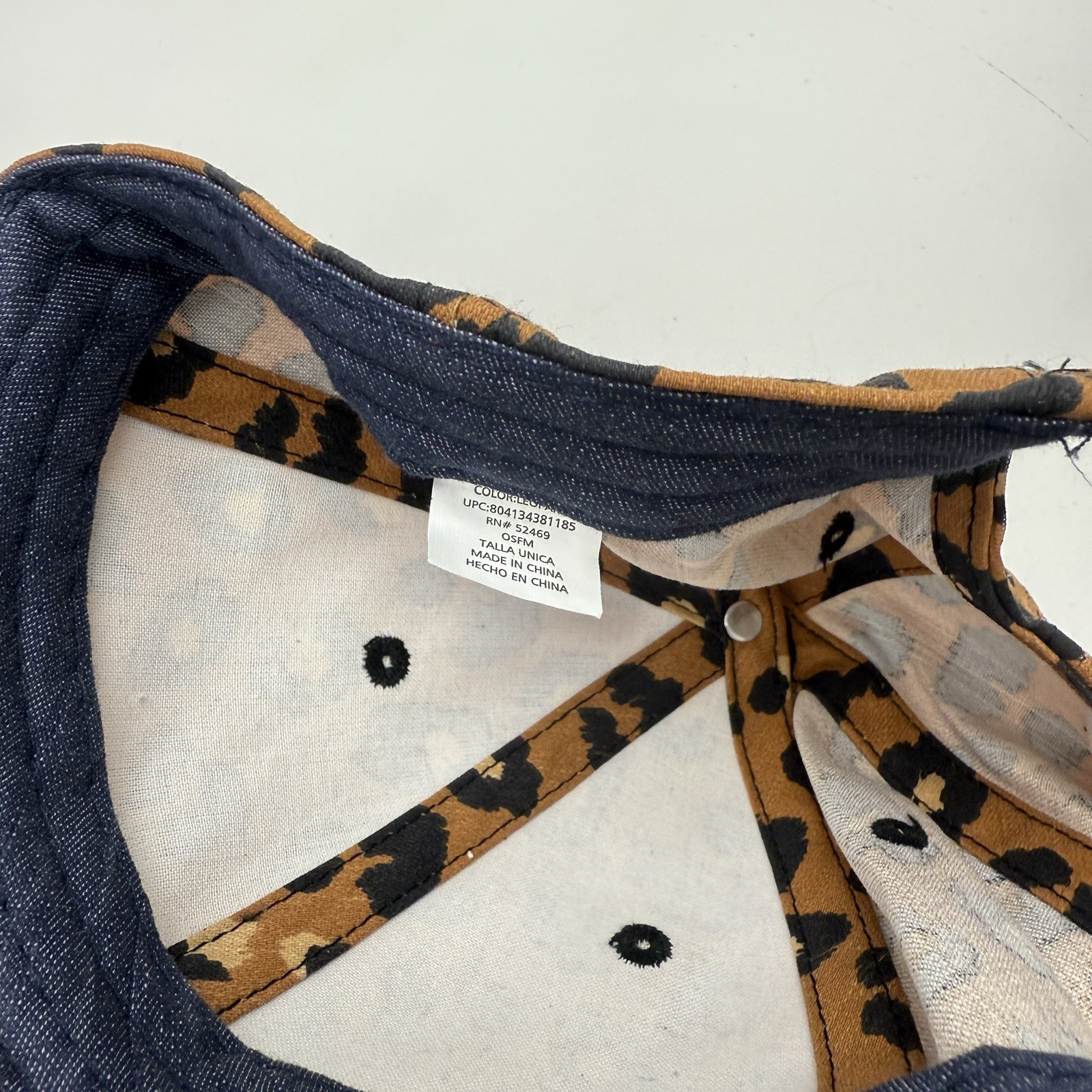 Leopard Hat Cap Strapback Adjustable Animal Print - image 10