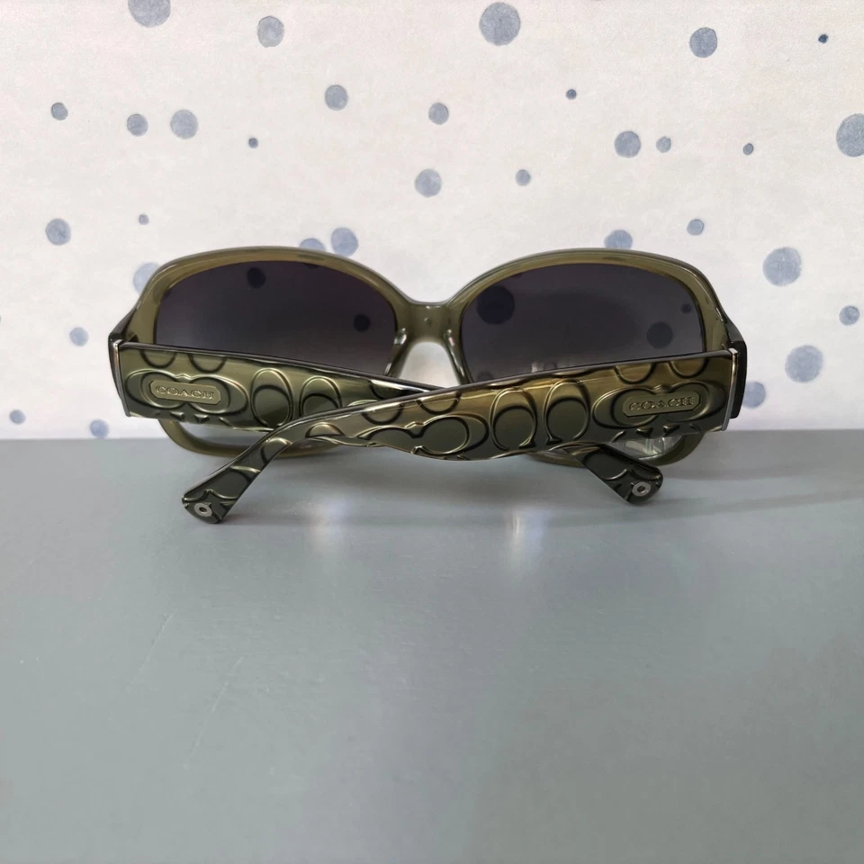 Coach Women Olive Sunglasses Glasses Frame Odessa S822 w Original Case 58-15 125 - Image 3 of 4
