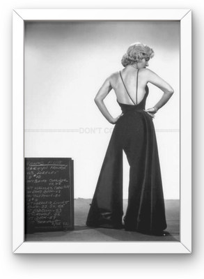 Gerahmtes Foto Marilyn Monroe - Gentlemen Prefer Blondes (1953) - Rahmen - 15x20