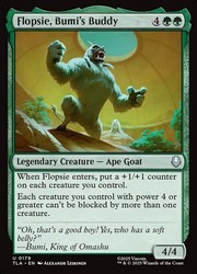 Flopsie, Bumi's Buddy #179 Avatar: The Last Airbender MTG