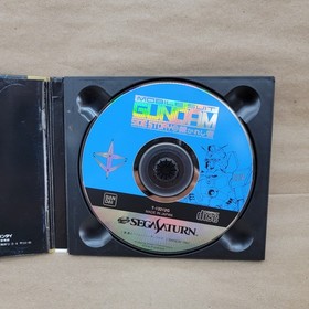 MOBILE SUIT GUNDAM Side Story III 3 T-13312G Sega Saturn Tested Working