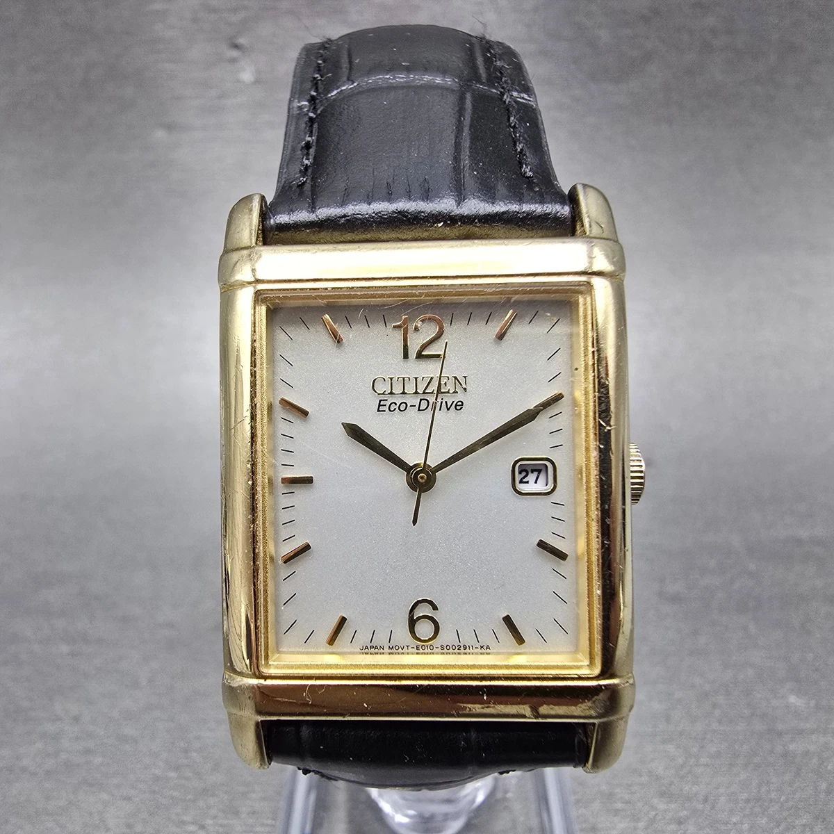 [稼働]CITIZEN Tank eco drive スクエア エコ・ドライブ Citizen Eco-Drive Men Rectangle Wristwatches for sale | eBay