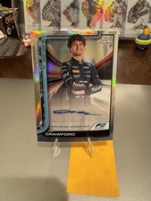 2025 Topps Chrome Formula 1 F1 Jak Crawford Autograph Auto #CAC-CRA Refractor