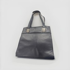 Navy Blue Leather Liz Claiborne Had Bag