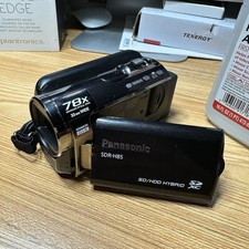 Panasonic SDR-H40P 40GB Hard Disk SD Digital Camcorder CAMERA ONLY - TESTED    