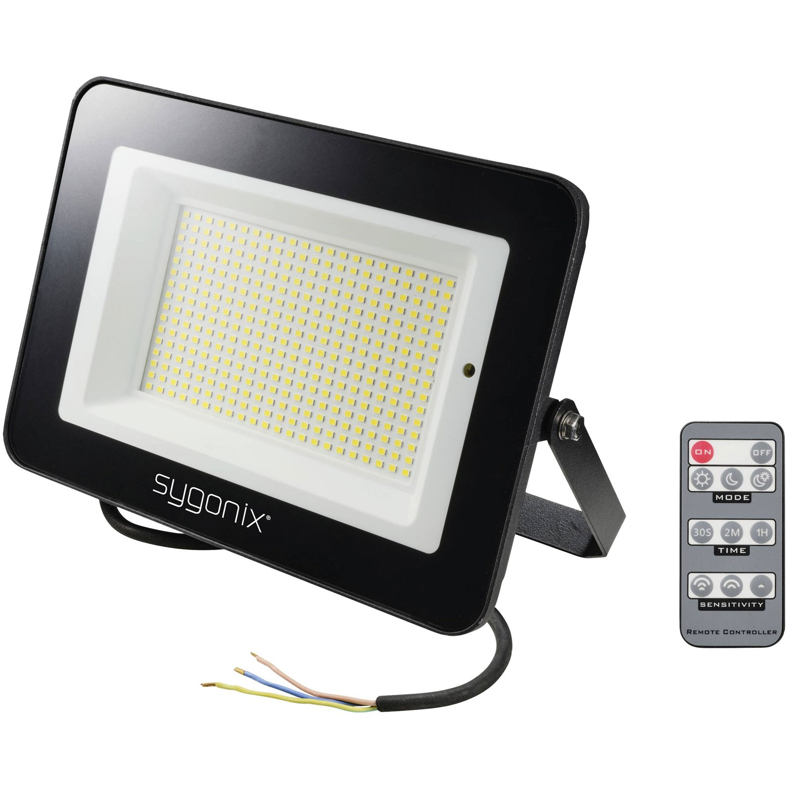 Sygonix LED floodlight 100W Neutral white with motion sensor