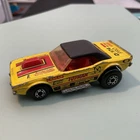 Vintage Matchbox Superfast DODGE CHALLENGER (Toy Car, Yellow, MB1, 1975, Macau)