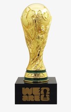 Trophy replica World Cup 2026 big metal with Pedestal (Official Licensed) 20 cm