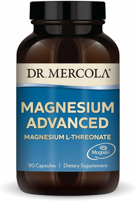 Dr. Mercola Magnesium Advanced - Supports Bone, Joint & Brain Health - Contribut