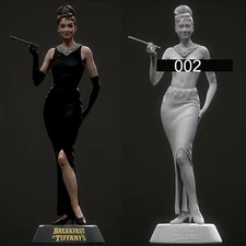 Beauty Lady 1/8 1/6 3D Print Model Kit Unpainted Unassembled 2 Ver NSFW