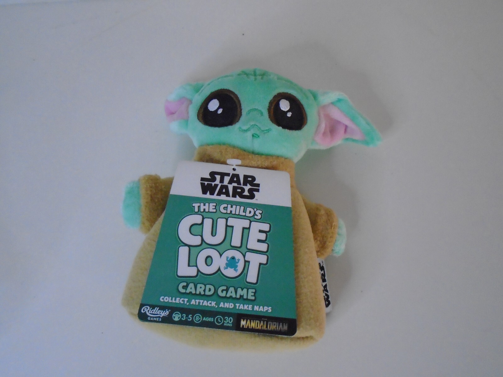 The Mandalorian The Childs Cute Loot Card Game Plush Grogu Baby Yoda Star Wars