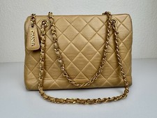 CHANEL MATELASSE Quilted Lambskin golden chain Shoulder Bag Authentic US-ship