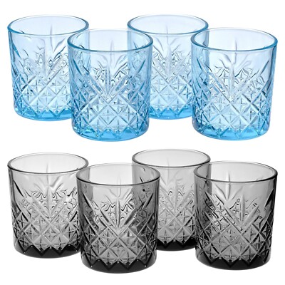 Pasabahce Timeless Whiskey Tumbler Sets Glaswaren Scotch Whisky Rum 345/450ml