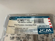 NEW ICM271C CIRCUIT CONTROL BOARD BRYANT CARRIER PAYNE