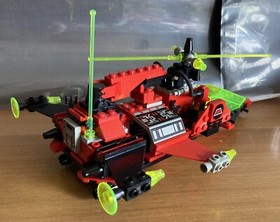 Lego Space 6923 Complete Set M Tron Vintage Particle Ioniser 1990 Spaceship