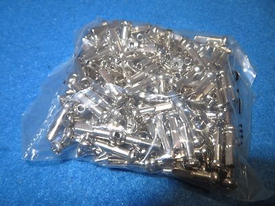 Brass Spoke Nipples For Bikes – 14G, 2.0x16mm, Black Or Silver, Pack Of 12