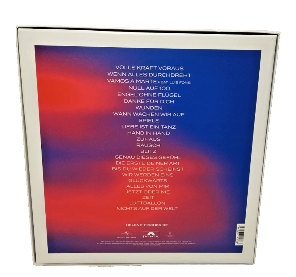 Helene Fischer - Rausch - Limited Super Deluxe Fanbox CD-Kalender - Gebraucht * - Bild 3 von 3