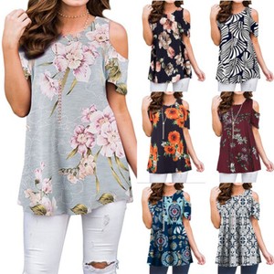 cold shoulder boho tops