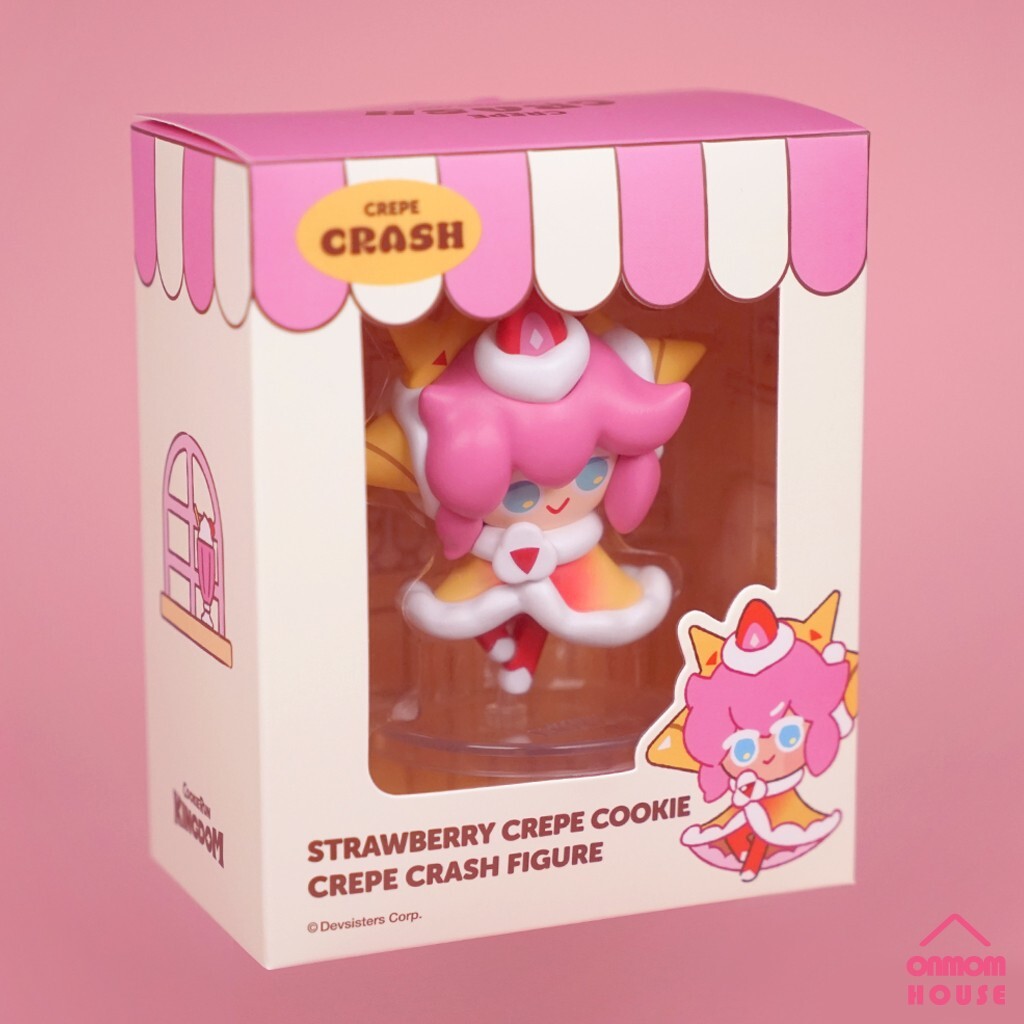 Cookie Run Kingdom Strawberry Crepe Crash Toy Figure 3.3