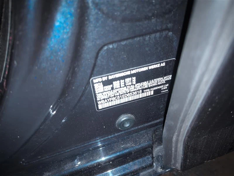 Conjunto de faros derechos BMW 750i 2014 OEM azul 121 k millas piezas usadas Foto 4 de 4