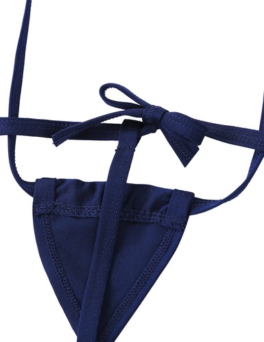 Women Lingerie One Piece Bikini Swimwear Mini Thong Slingshot Bodysuit Nightwear - Picture 29 of 118