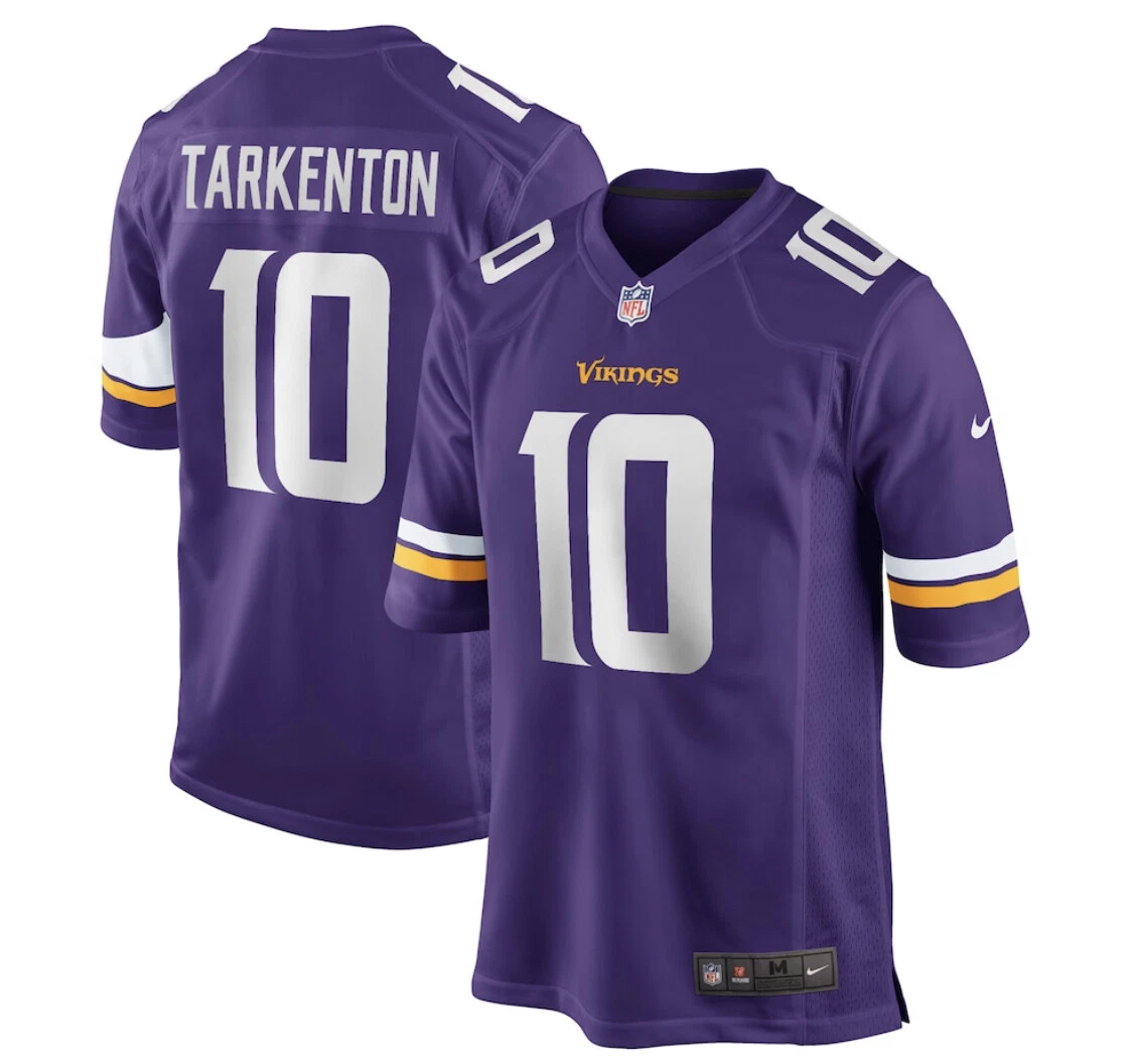 Nike Minnesota Vikings No10 Fran Tarkenton Gray Static Men's Stitched NFL Vapor Untouchable Limited Jersey