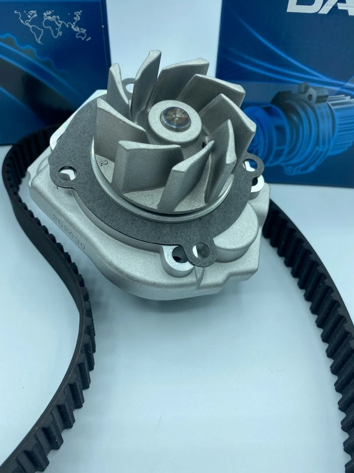 KIT DISTRIBUZIONE + POMPA ACQUA CINGHIA SERVIZI FIAT PANDA 500 PUNTO EVO 1.2 1.4 - Immagine 2 di 3