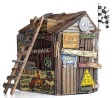 Woodland Scenics  O Scale  Built  Ready  Kids Clubhouse  BR5876