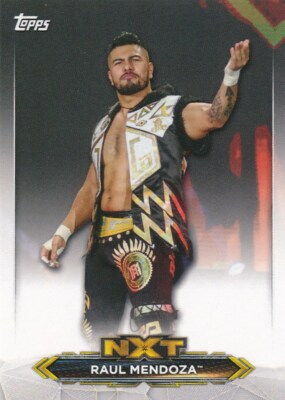 NXT-36 RAUL MENDOZA 2020 Topps WWE NXT ROSTER CARD