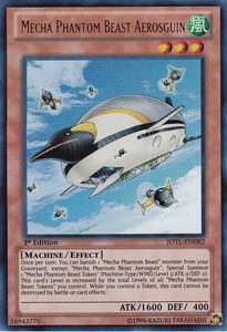 Mecha Phantom Beast Aerosguin - JOTL-EN082 - Ultra Rare - Unlimited Edition x3 -