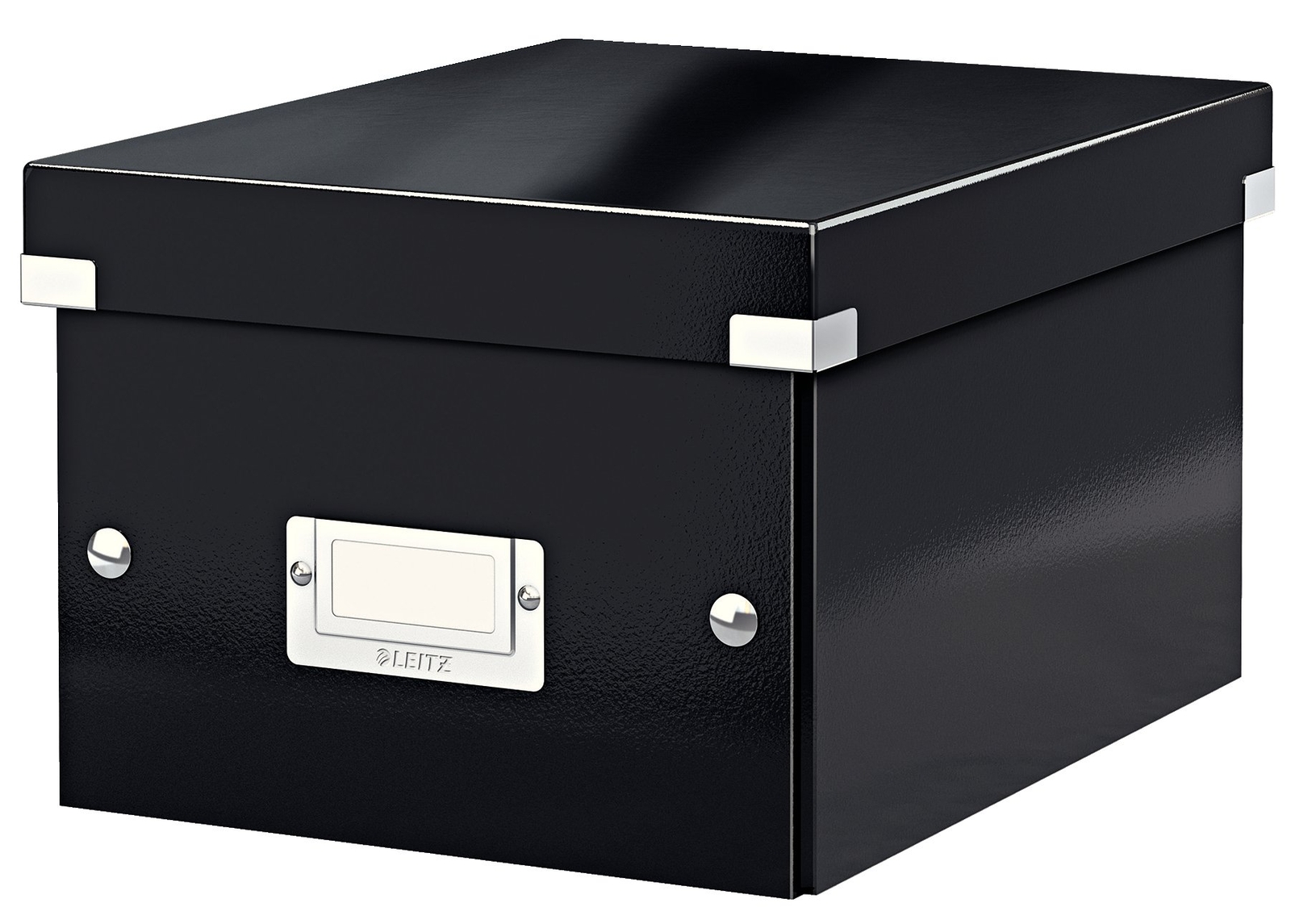 Leitz A5 Storage Box, Click and Store Range 60430095 - Small, Black Black Small