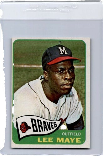 1965 Topps Baseball #407 Lee Maye EX-EXMINT High Number | eBay