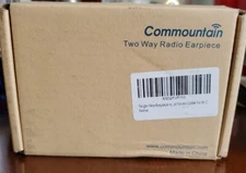 2 Pack Replacement Clear Acoustic Tube for Two Way Radio Earpiece and Headset...