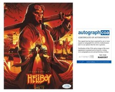 David Harbour "Hellboy" AUTOGRAPH Signed 8x10 Photo E ACOA