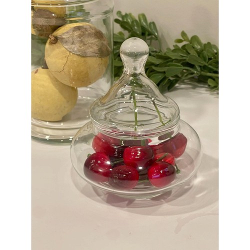 Set of Two Vintage Apothecary Jar | Vintage Jar | Glass Apothecary | Vintage - Picture 6 of 10