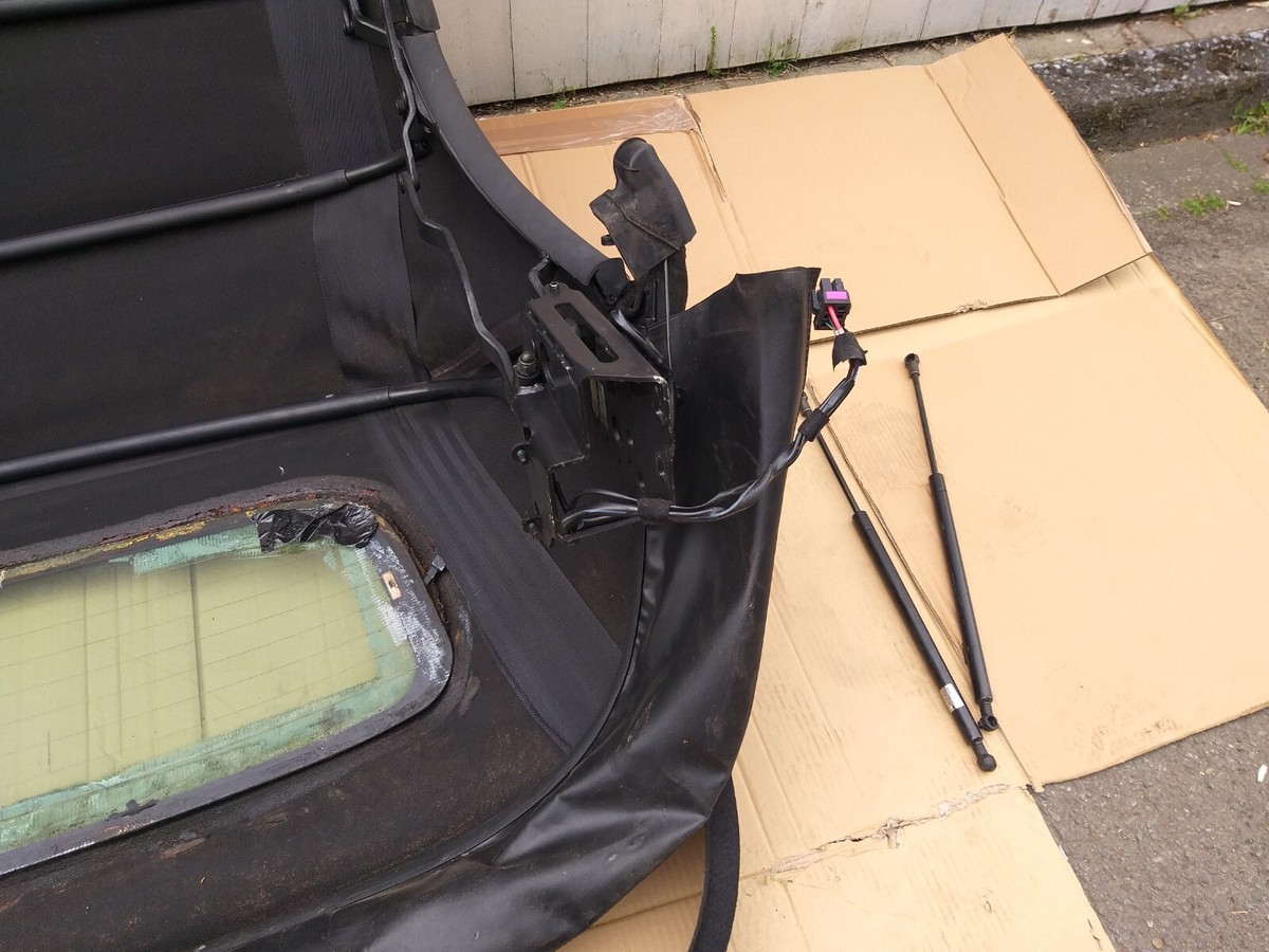 Audi TT 8N Roadster Klappdach Cabrioverdeck Stoff Dach Schwarz 
