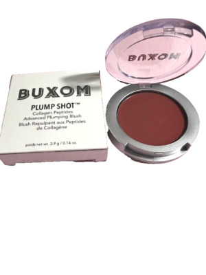 BUXOM  PLUMP SHOT Advanced Plumping Blush CHEEKY DOLLY 0.14 oz NIB Free Shipping