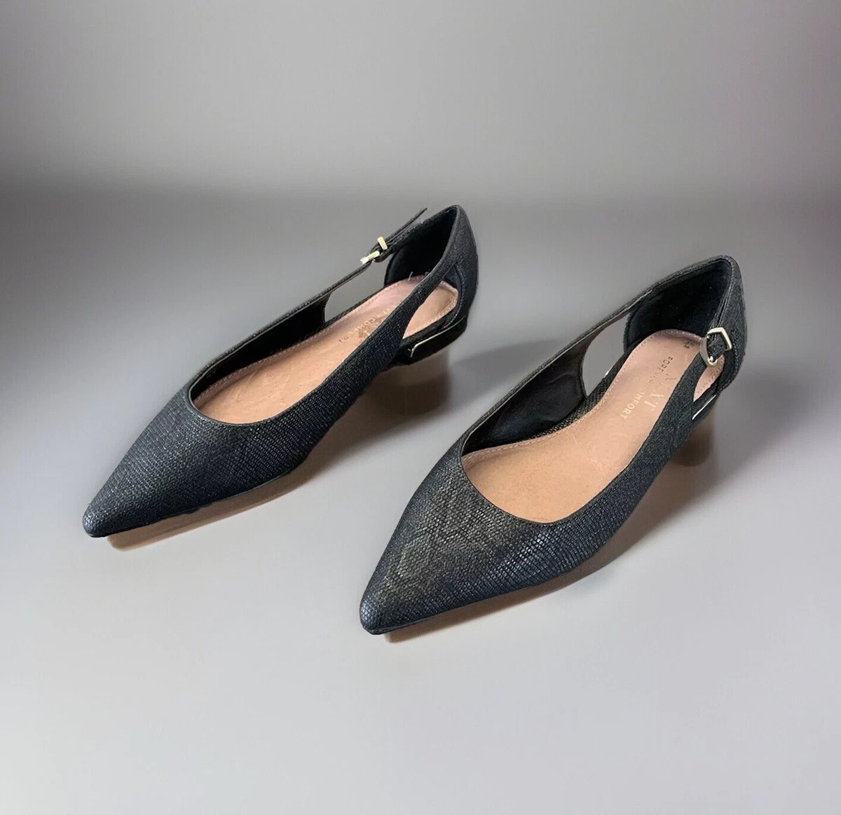 Black snakeskin shoes womens deals