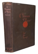 1917, 1st, A PRINCESS OF MARS, by EDGAR RICE BURROUGHS, A.C. MCCLURG, with ERROR
