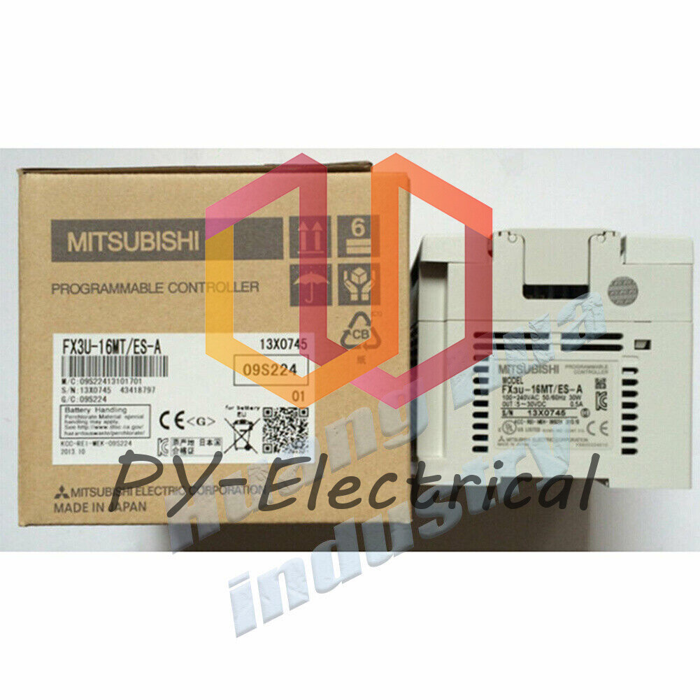 MITSUBISHI Electric FX３U-１６MT/ES Mitsubishi PLC FX3U-16MT/ES-A FX3U16MTESA New Original Free