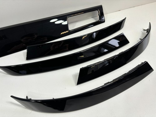 BMW 5 Series E60 E61 Pre Facelift BLACK PIANO Interior Trim Set LHD - Picture 3 of 14