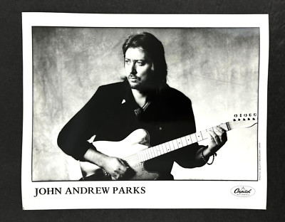 1990 John Andrew Parks Texas Country Singer Vintage Musician Press Promo Photo