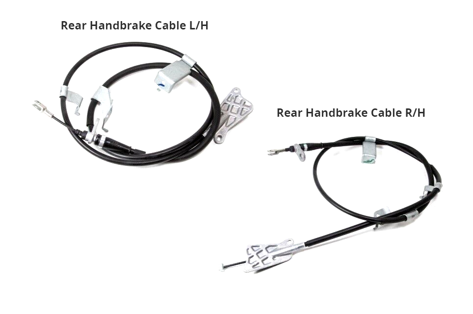 FOR NISSAN X-TRAIL T30 2.0P,2.2D,2.5P REAR HAND BRAKE CABLE PAIR L/H & R/H 01-07