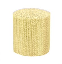 Latch Hook Yarn - Ecru Approx 400 strands 3ply 2.25" long Use on 5hpi canvas