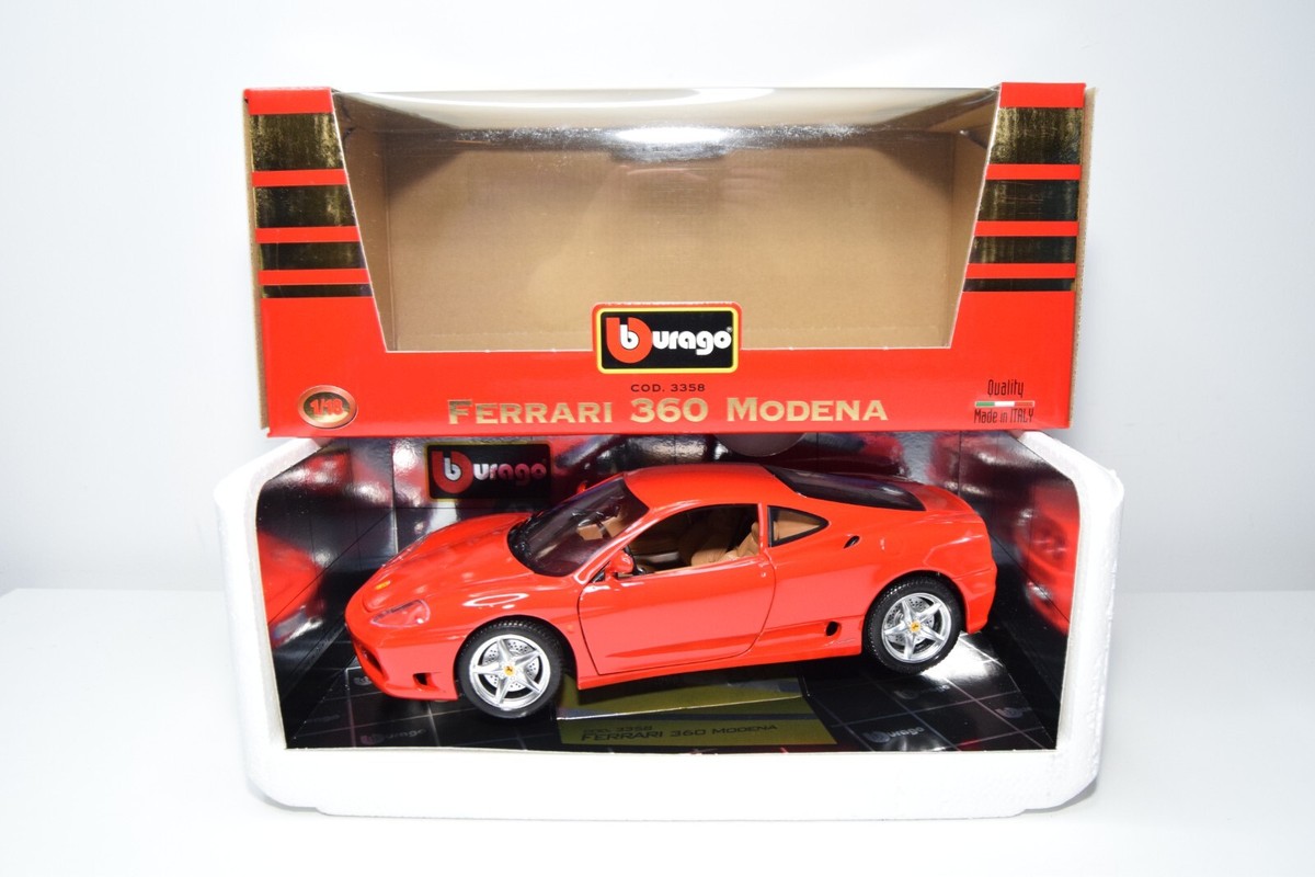 ブラーゴ　burago FERRARI 360 MODENA 1/18 1:18 Bburago Ferrari 360 Modena – Cameron's Model Cars