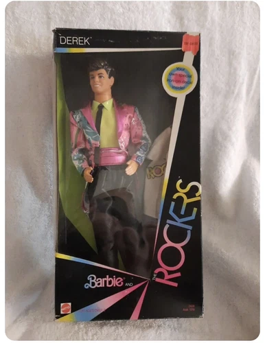 Barbie and The Rockers - Hot Rockin' Fun Derek - Both 1985 And 1986 Dolls