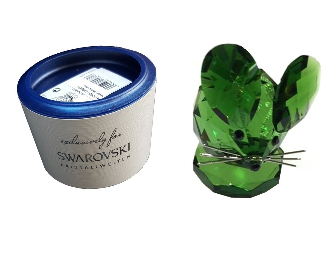 Swarovski, Replica Green Crystal World Mouse, Exclusive VIP Loung